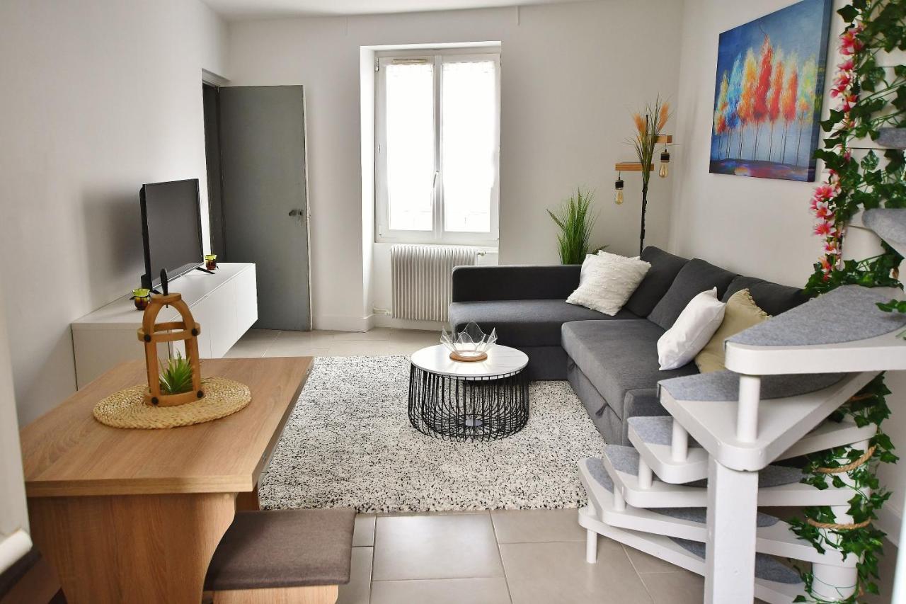 Secret Garden - Duplex Moderne - Jardin - Netflix - Apartment Provins Bagian luar foto