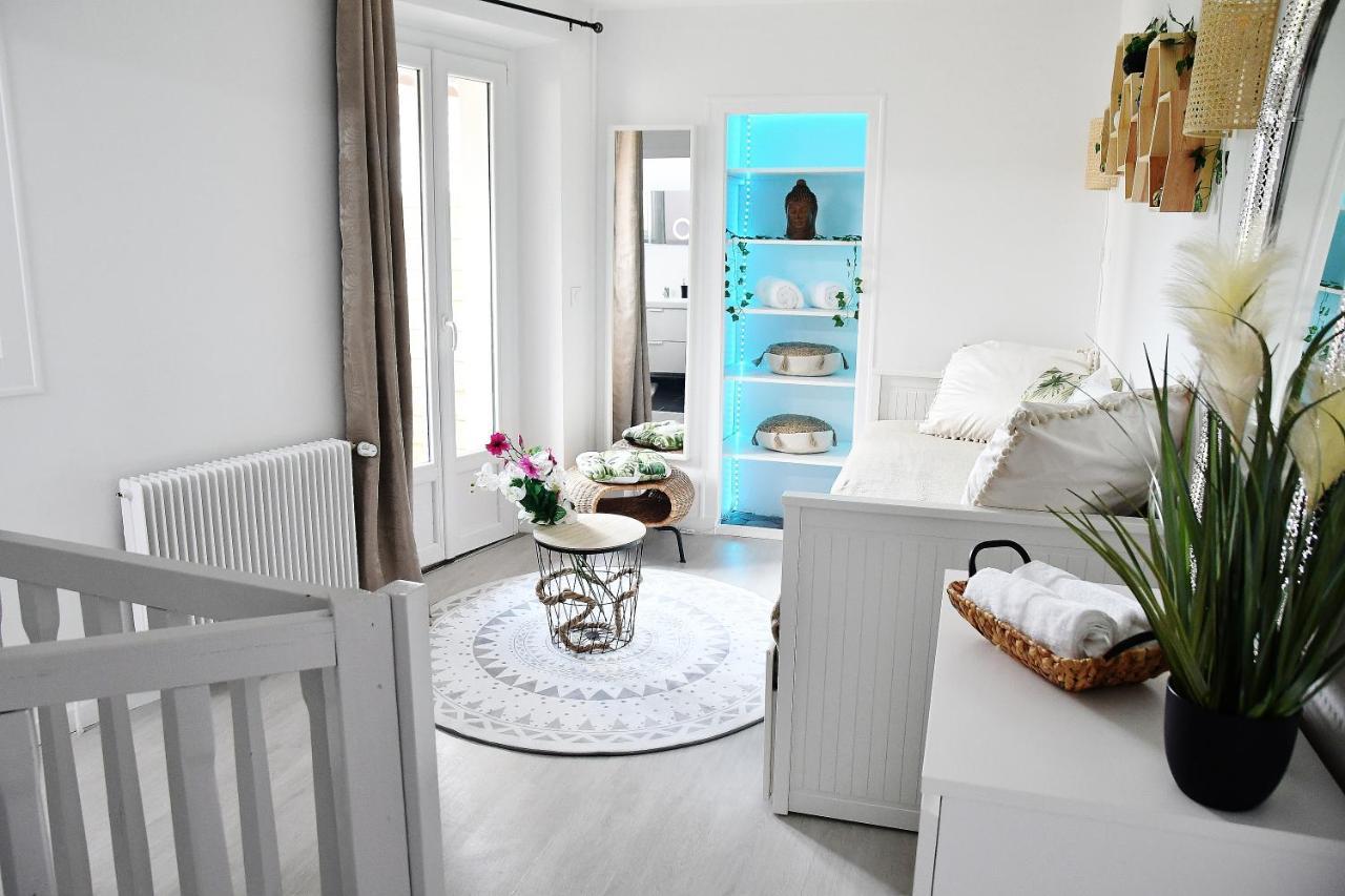 Secret Garden - Duplex Moderne - Jardin - Netflix - Apartment Provins Bagian luar foto